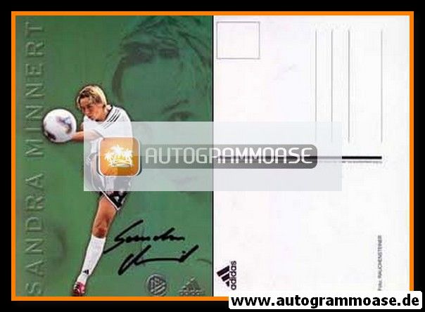 Autogramm Fussball (D) | DFB | 2003 Adidas | Sandra MINNERT