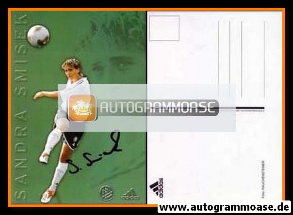 Autogramm Fussball (D) | DFB | 2003 Adidas | Sandra SMISEK