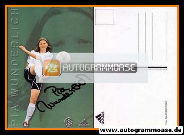 Autogramm Fussball (D) | DFB | 2003 Adidas | Pia WUNDERLICH