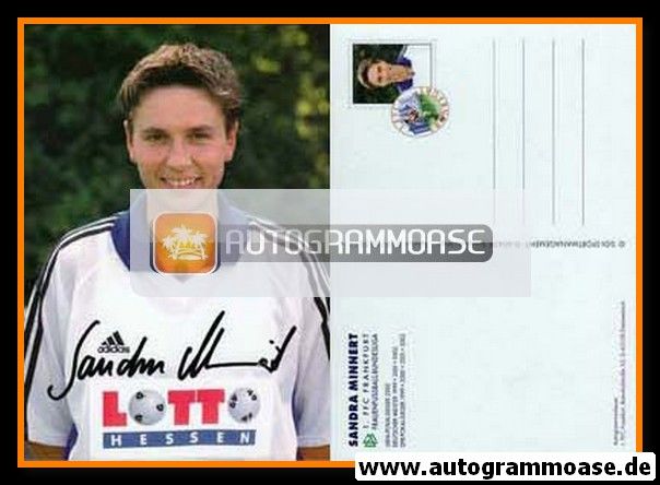 Autogramm Fussball (D) | 1. FFC Frankfurt | 2002 | Sandra MINNERT