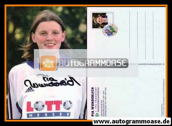 Autogramm Fussball (D) | 1. FFC Frankfurt | 2002 | Pia WUNDERLICH