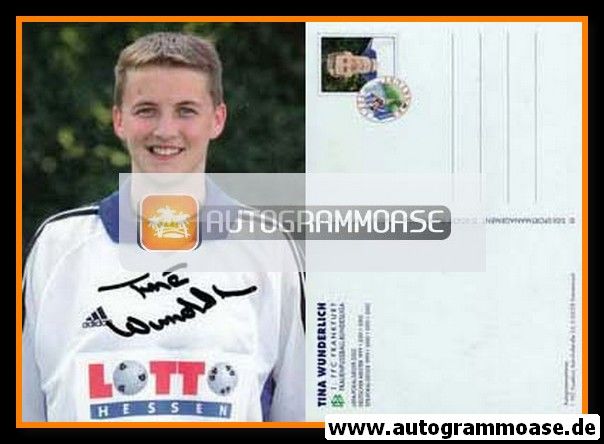 Autogramm Fussball (D) | 1. FFC Frankfurt | 2002 | Tina WUNDERLICH