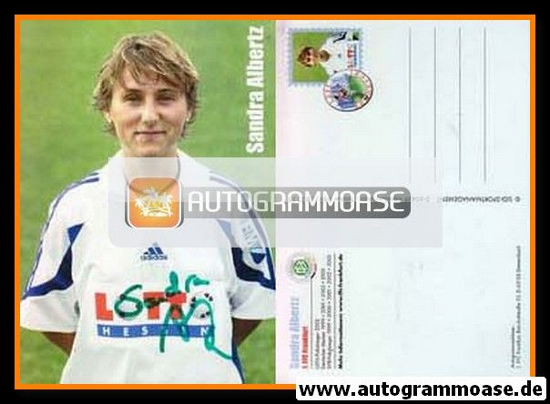 Autogramm Fussball (D) | 1. FFC Frankfurt | 2003 | Sandra ALBERTZ