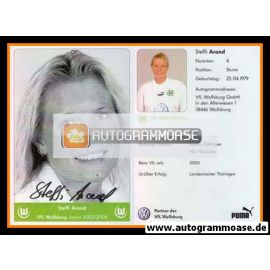 Autogramm Fussball (D) | VfL Wolfsburg | 2003 | Steffi ARAND