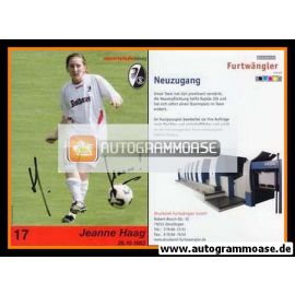 Autogramm Fussball (D) | SC Freiburg | 2006 | Jeanne HAAG