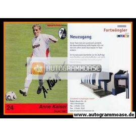 Autogramm Fussball (Damen) | SC Freiburg | 2006 | Anne KAISER