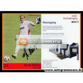 Autogramm Fussball (D) | SC Freiburg | 2006 | Anne KAISER