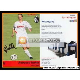 Autogramm Fussball (D) | SC Freiburg | 2006 | Rebecca KUHLE