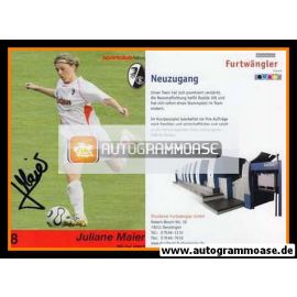Autogramm Fussball (D) | SC Freiburg | 2006 | Juliane MAIER