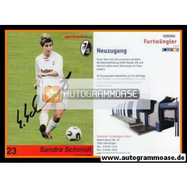 Autogramm Fussball (D) | SC Freiburg | 2006 | Sandra SCHMIDT