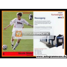 Autogramm Fussball (D) | SC Freiburg | 2006 | Nicole SÖDER