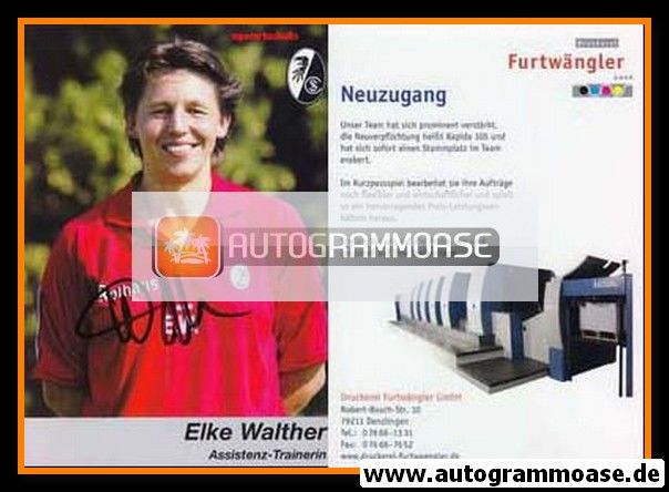 Autogramm Fussball (D) | SC Freiburg | 2006 | Elke WALTHER