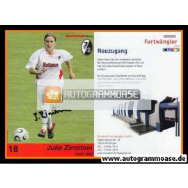 Autogramm Fussball (D) | SC Freiburg | 2006 | Julia ZIRNSTEIN