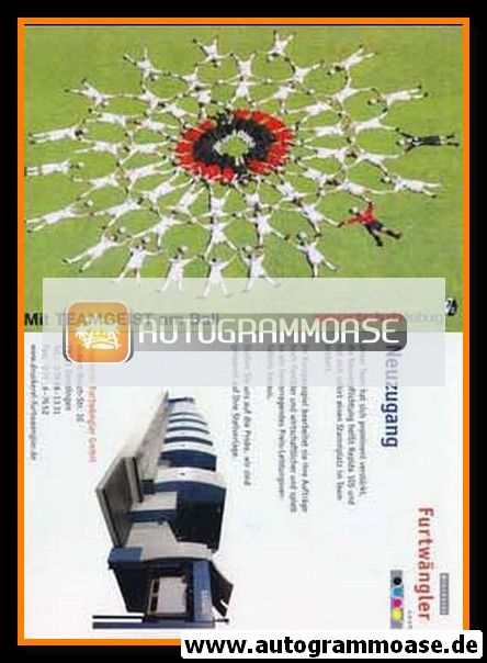 Mannschaftskarte Fussball (D) | SC Freiburg | 2006 TEAMGEIST