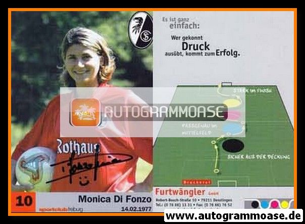 Autogramm Fussball (Damen) | SC Freiburg | 2003 | Monica DI FONZO