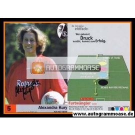Autogramm Fussball (Damen) | SC Freiburg | 2003 | Alexandra KURY