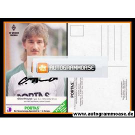 Autogramm Fussball | SV Werder Bremen | 1989 | Oliver FREUND
