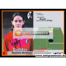 Autogramm Fussball (D) | SC Freiburg | 2003 | Stephanie WENDLINGER