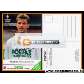Autogramm Fussball | SV Werder Bremen | 1990 | Arie VAN LENT