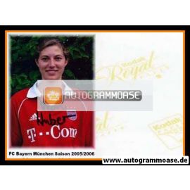 Autogramm Fussball (D) | FC Bayern München | 2005 Foto | Veronika HUBER