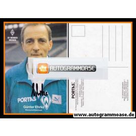 Autogramm Fussball | SV Werder Bremen | 1990 | G&uuml;nter EHRKE
