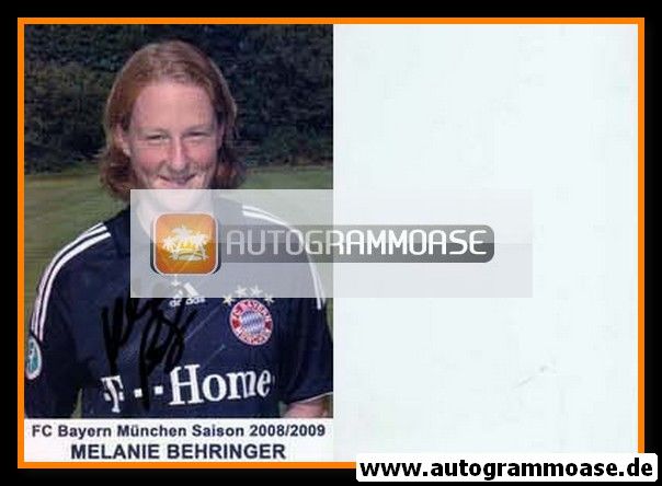 Autogramm Fussball (D) | FC Bayern München | 2008 | Melanie BEHRINGER
