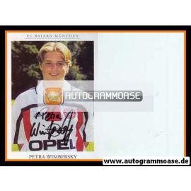 Autogramm Fussball (D) | FC Bayern München | 2000er | Petra WIMBERSKY
