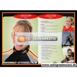 Autogramm Biathlon | Juliane DÖLL | 2008 (Profelan)