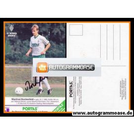 Autogramm Fussball | SV Werder Bremen | 1989 | Manfred BOCKENFELD