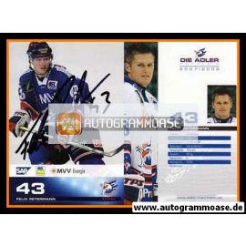 Autogramm Eishockey | Adler Mannheim | 2007 | Felix PETERMANN