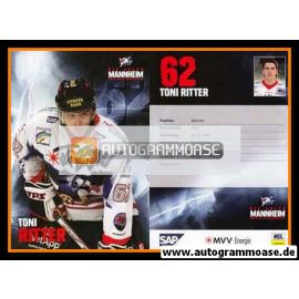Autogramm Eishockey | Adler Mannheim | 2008 | Toni RITTER