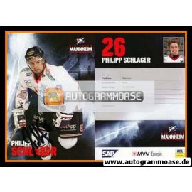 Autogramm Eishockey | Adler Mannheim | 2008 | Philipp SCHLAGER