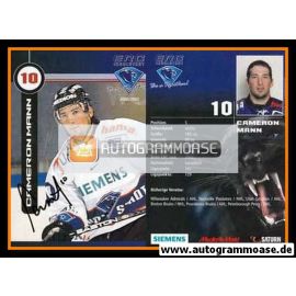 Autogramm Eishockey | ERC Ingolstadt | 2006 | Cameron MANN