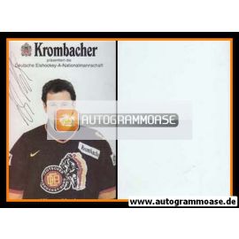 Autogramm Eishockey | DEB Nationalteam | 1990er Krombacher | Klaus MERK