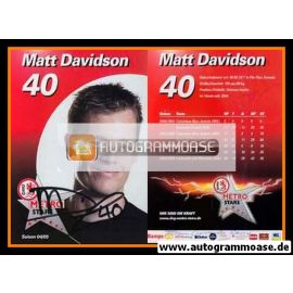 Autogramm Eishockey | DEG Metro Stars | 2004 | Matt DAVIDSON