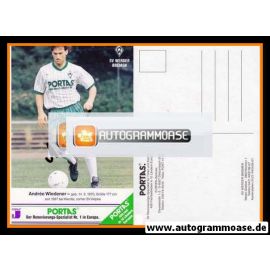 Autogramm Fussball | SV Werder Bremen | 1989 | Andree WIEDENER