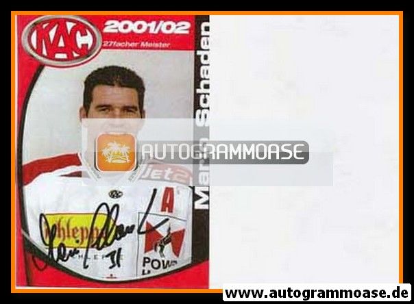 Autogramm Eishockey | EC KAC Klagenfurt | 2001 | Mario SCHADEN