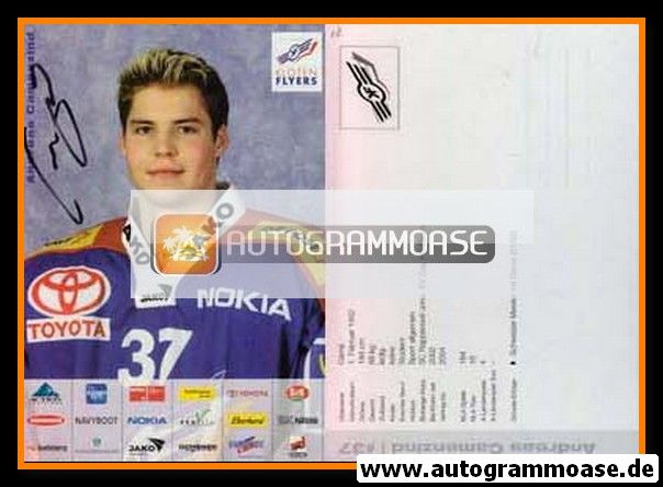 Autogramm Eishockey | Kloten Flyers | 2003 | Andreas CAMENZIND