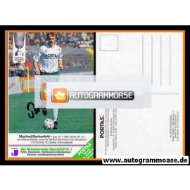 Autogramm Fussball | SV Werder Bremen | 1991 | Manfred BOCKENFELD