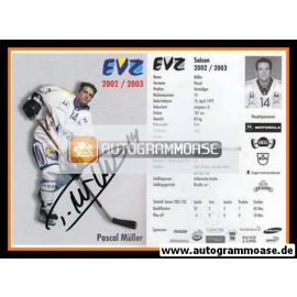 Autogramm Eishockey | EV Zug | 2002 | Pascal MÜLLER