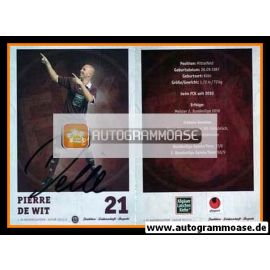 Autogramm Fussball | 1. FC Kaiserslautern | 2011 | Pierre DE WIT