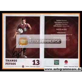 Autogramm Fussball | 1. FC Kaiserslautern | 2011 | Thanos PETSOS