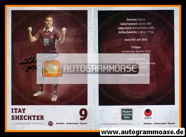 Autogramm Fussball | 1. FC Kaiserslautern | 2011 | Itay SHECHTER