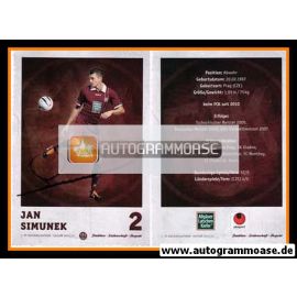 Autogramm Fussball | 1. FC Kaiserslautern | 2011 | Jan SIMUNEK