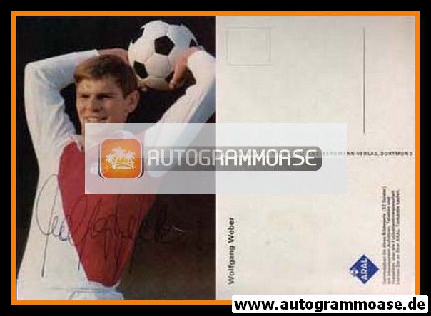 Autogramm Fussball | 1. FC Köln | 1966 | Wolfgang WEBER (Einwurf Color) Aral