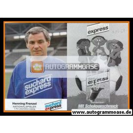 Autogramm Fussball | Lokomotive Leipzig | 1980er | Henning FRENZEL (Suchard Express)