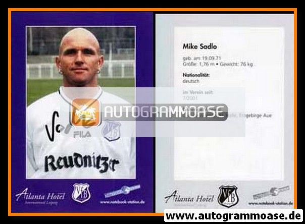 Autogramm Fussball | VfB Leipzig | 2001 | Mike SADLO