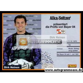 Autogramm Fussball | Bayer Leverkusen | 1995 | Dirk HEINEN