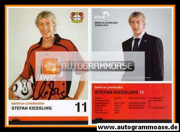 Autogramm Fussball | Bayer Leverkusen | 2006 | Stefan KIESSLING