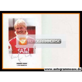 Autogramm Fussball | FSV Mainz 05 | 1990 | Gernot RUOF